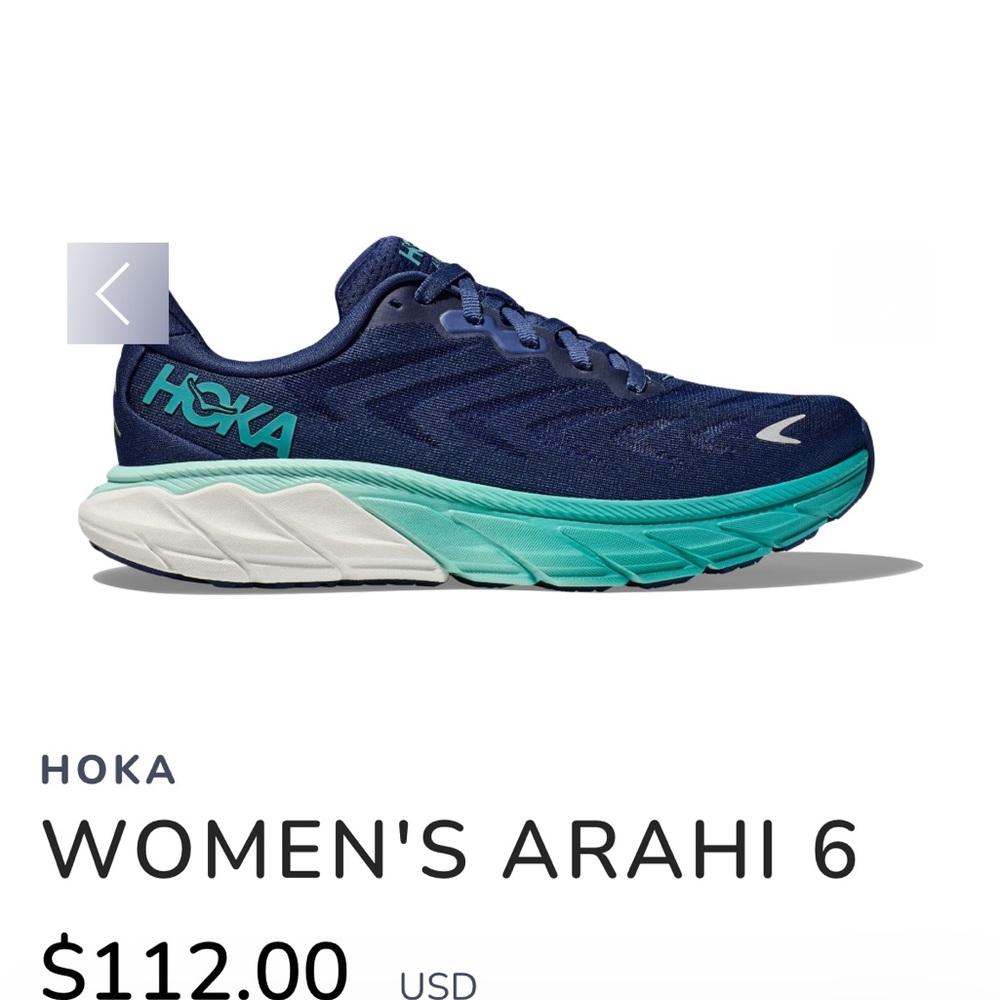 Hoka Arahi 6 Women’s 7.5
